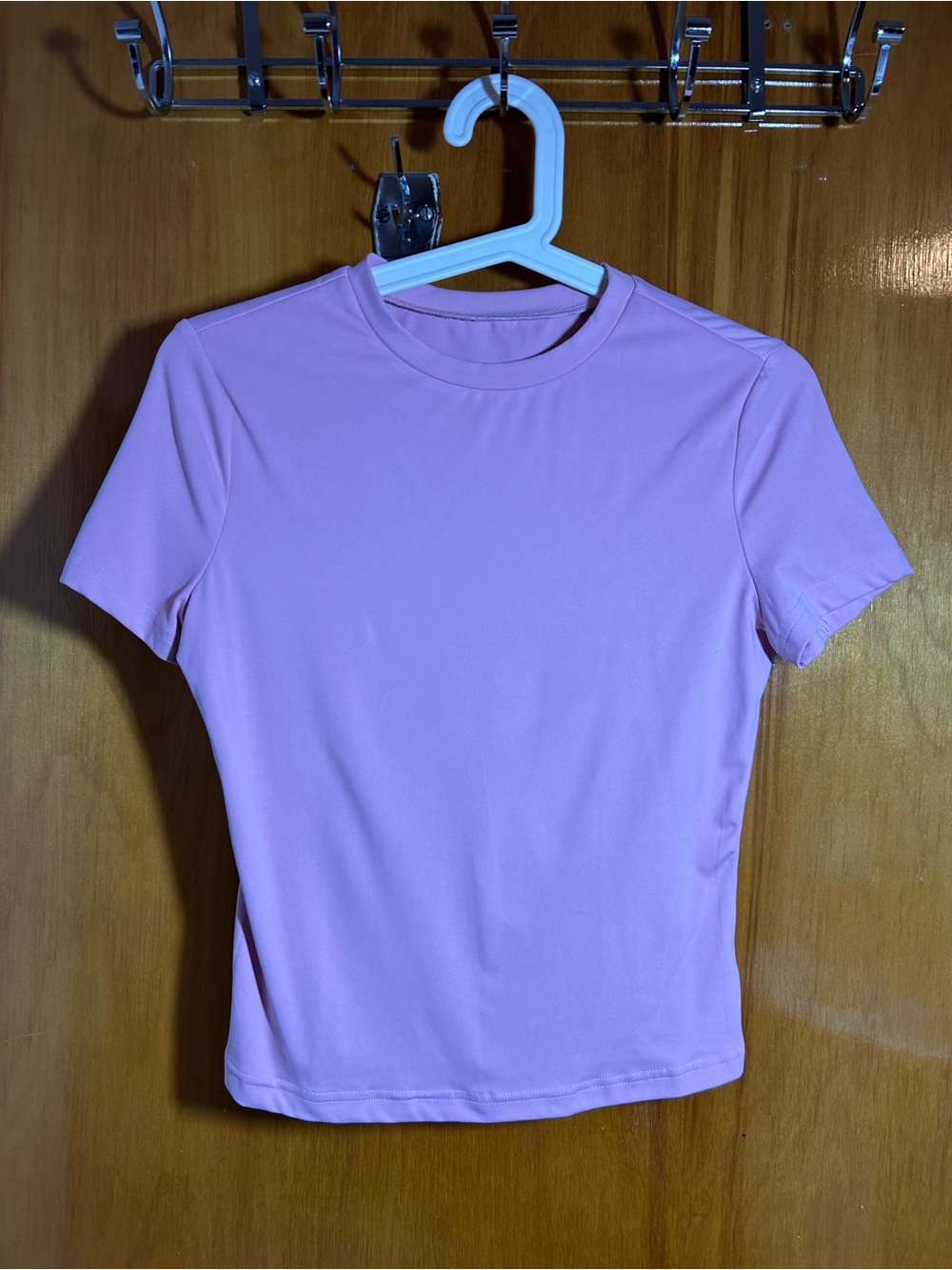Lilac Crewneck Short Sleeve Tee